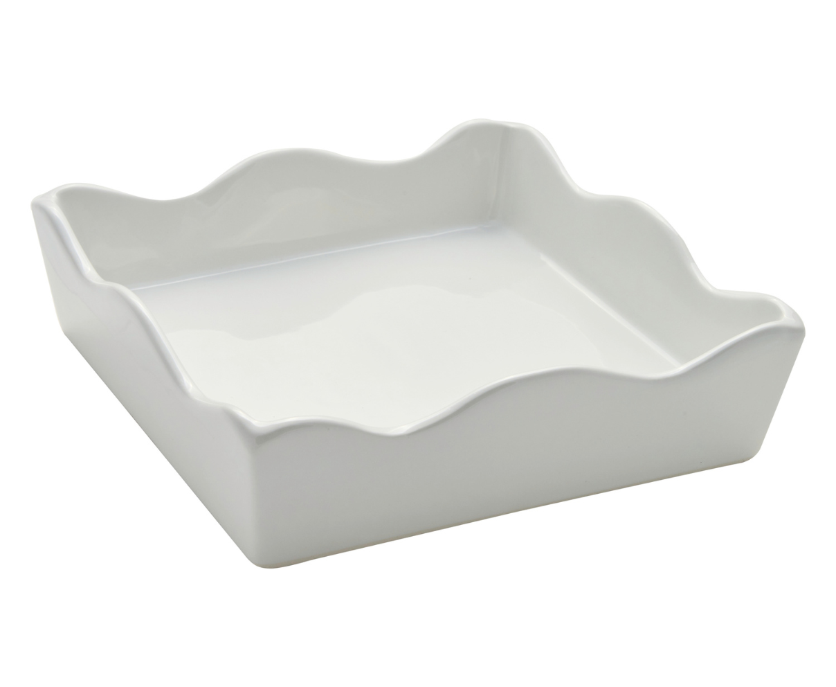 Ceramic Cocktail Napkin Tray – Turkey Design