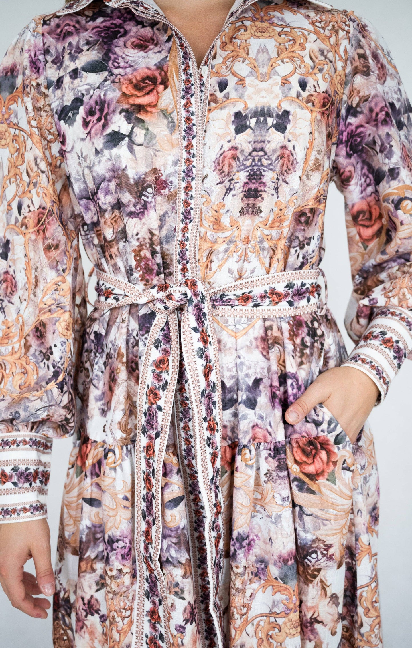 Viola Dress (Multi Floral)