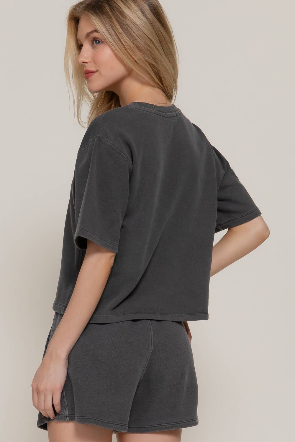 Weekend Terry Set (Shorts + Dolman Top)
