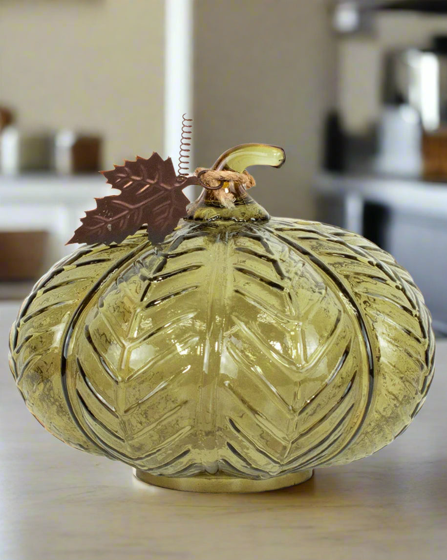 Darby Pumpkin – Green (7" x 8")