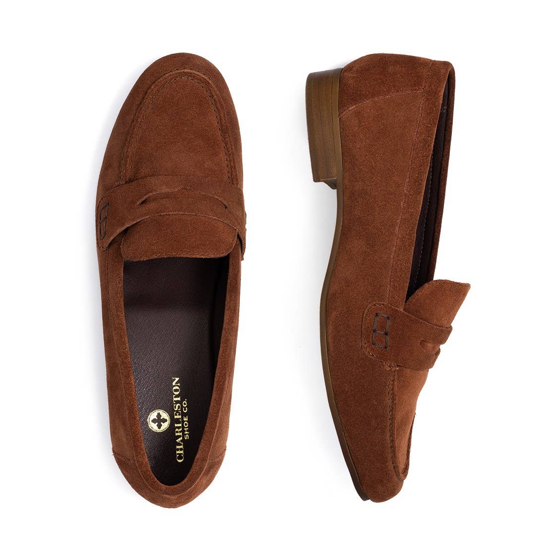 Jeanne Suede Penny Loafer