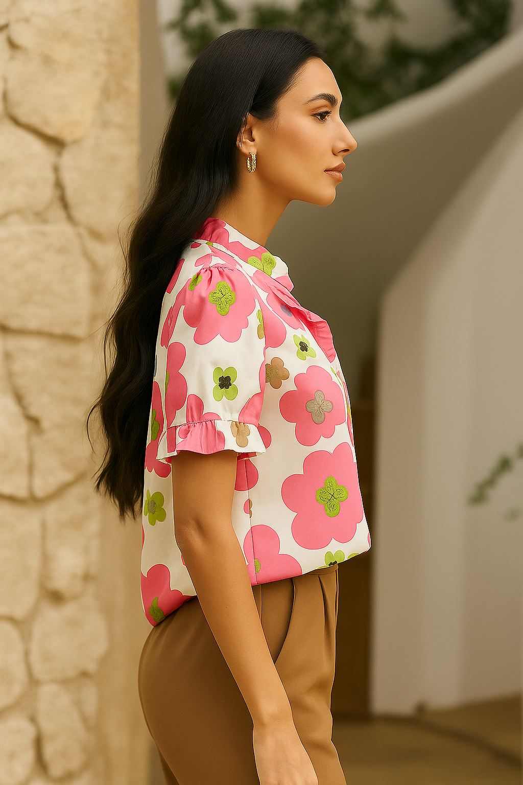 The Madeline Ruffle Blouse