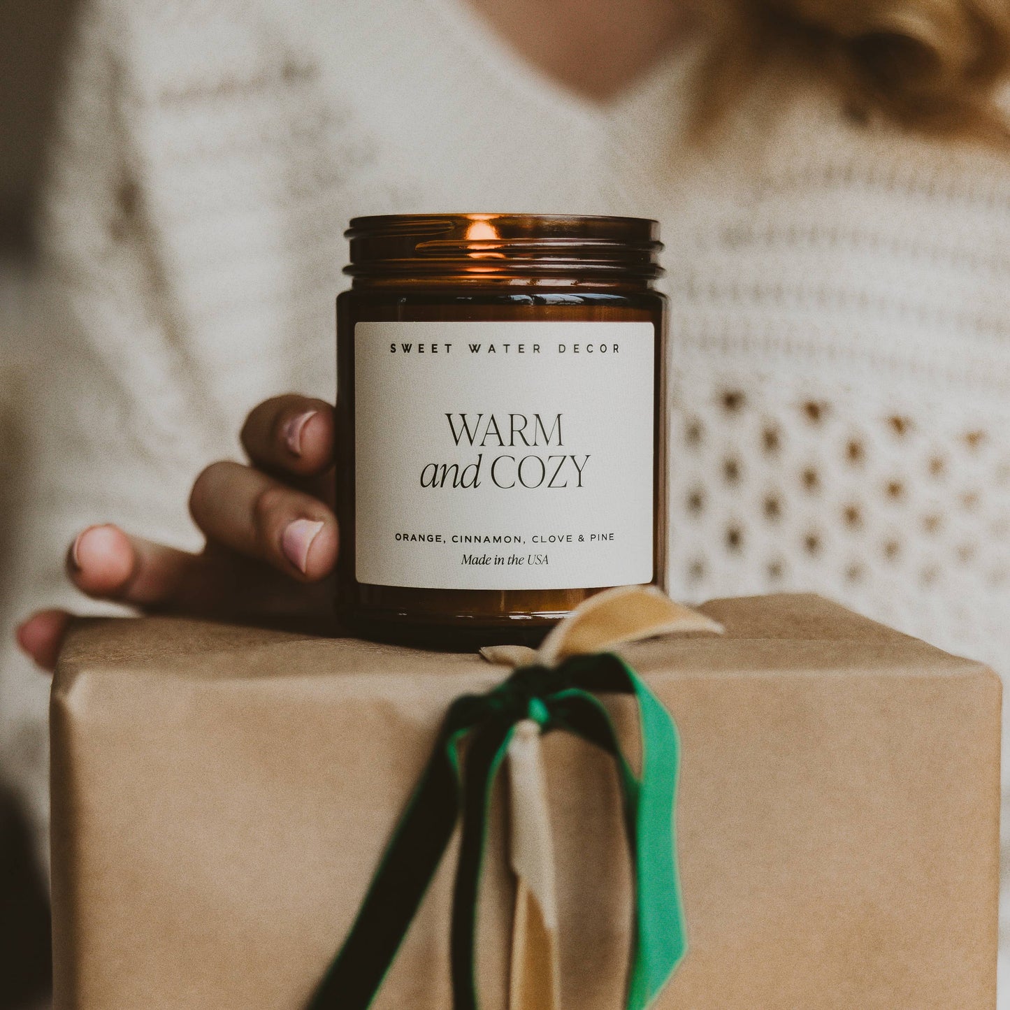 Warm & Cozy 9 oz Soy Candle