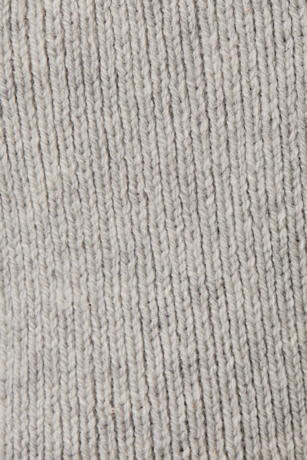 Margaux Button-Down Knit Vest (Heather Grey)