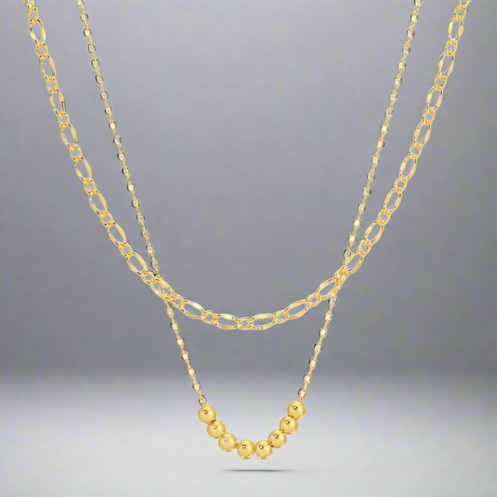 Effortless Double Layer Necklace