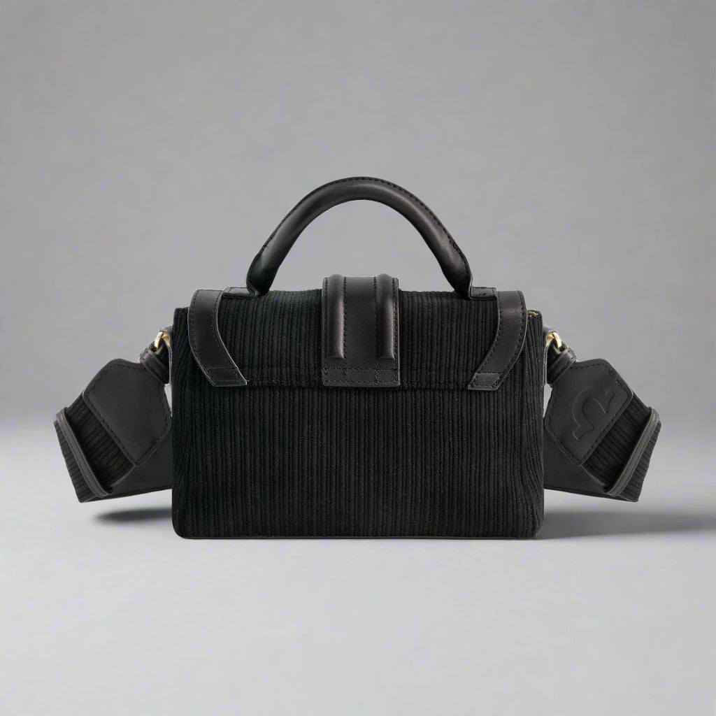 True Religion Ryder Corduroy Mini Crossbody (Black)