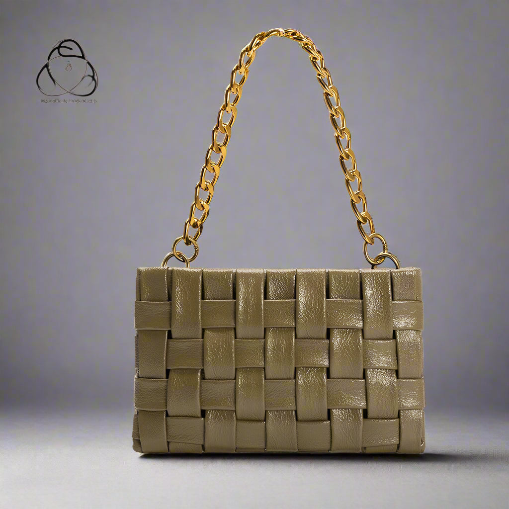 Mimie Olive Recycled Vegan Crossbody Bag
