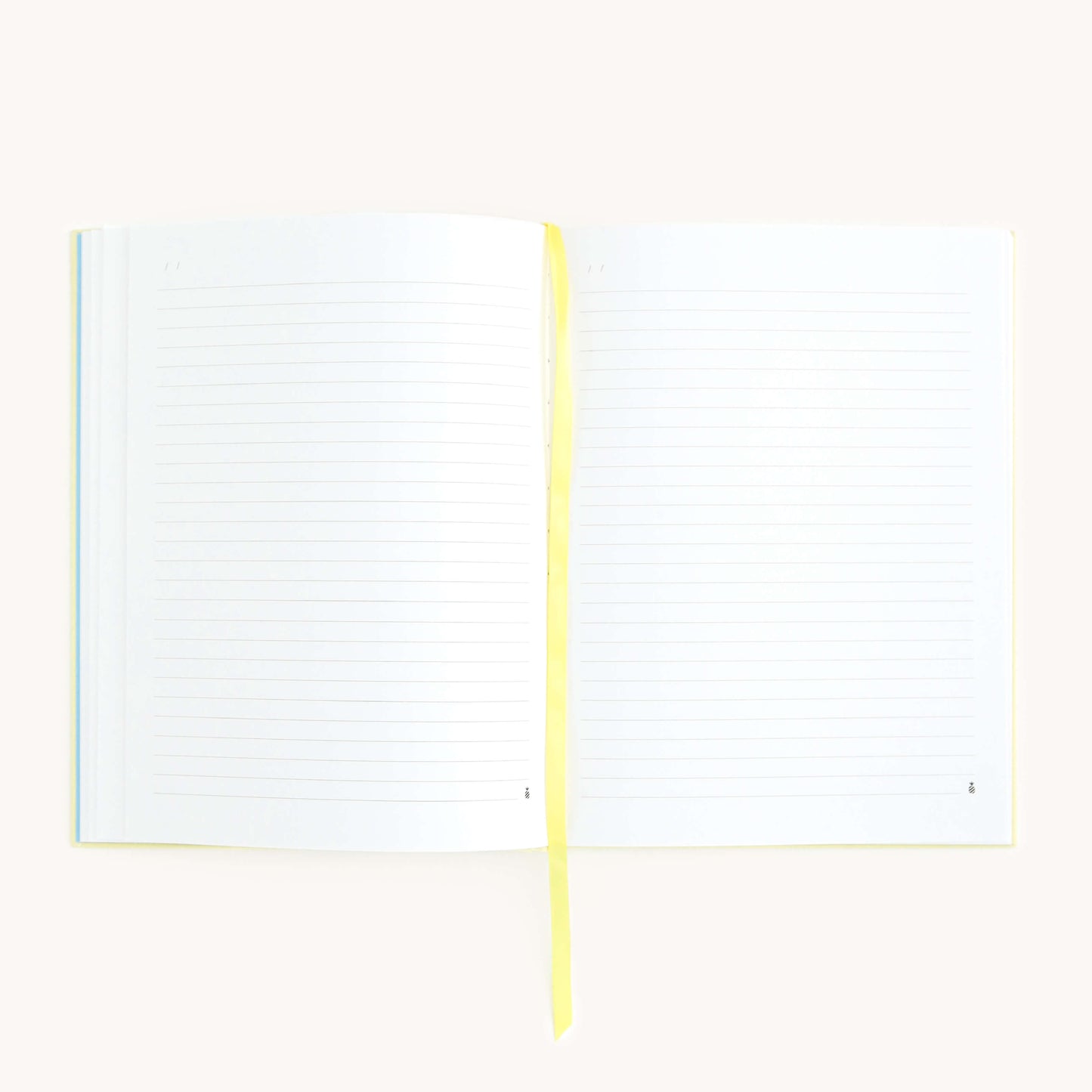 ๐ผ The Caroline Journal โ Linen Journal in Yellow