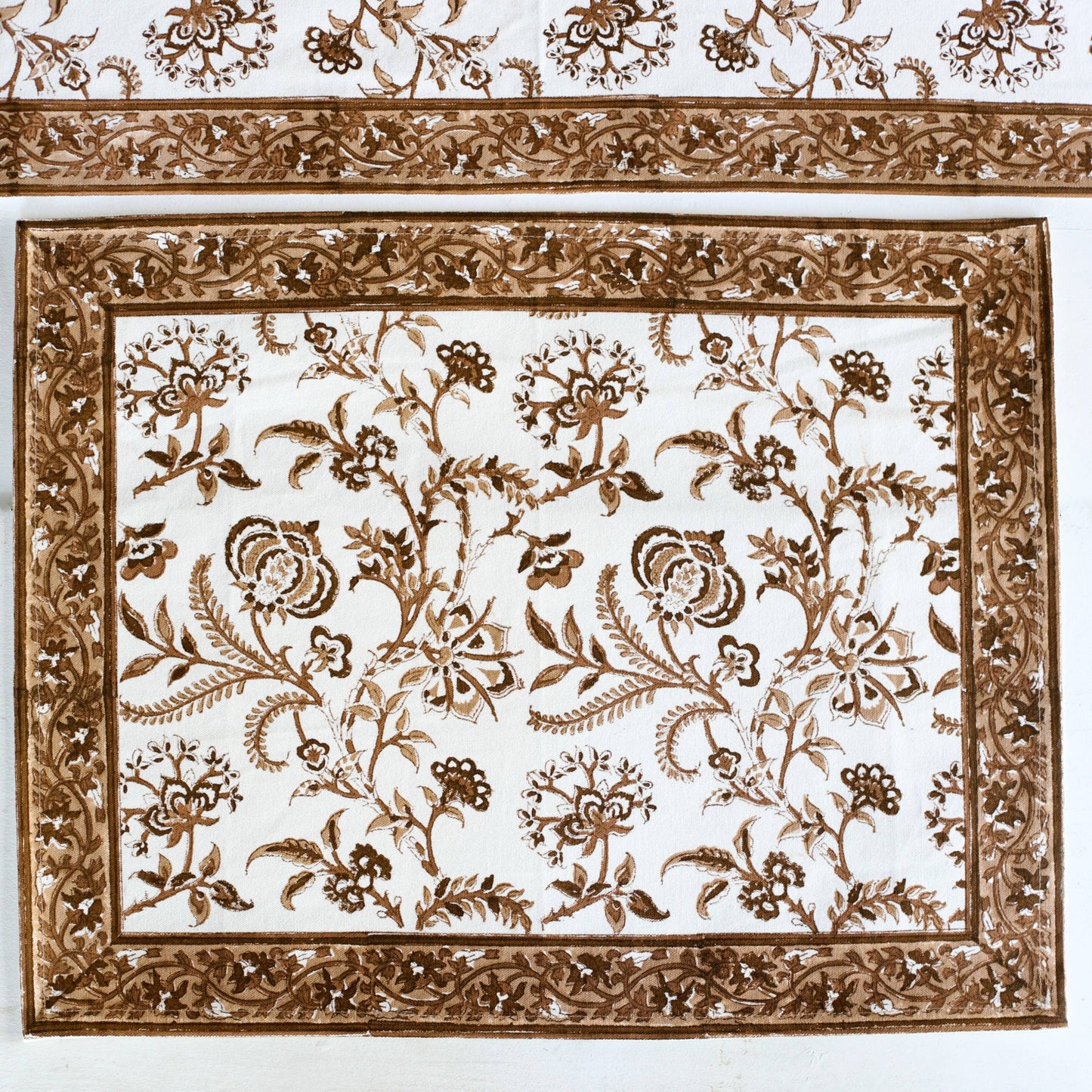 Lilibet Mocha Placemats — Set of 4