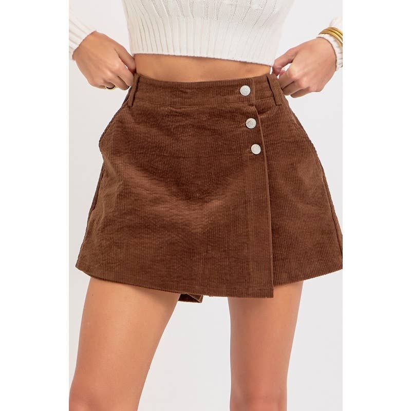NEW CORDUROY SKORT