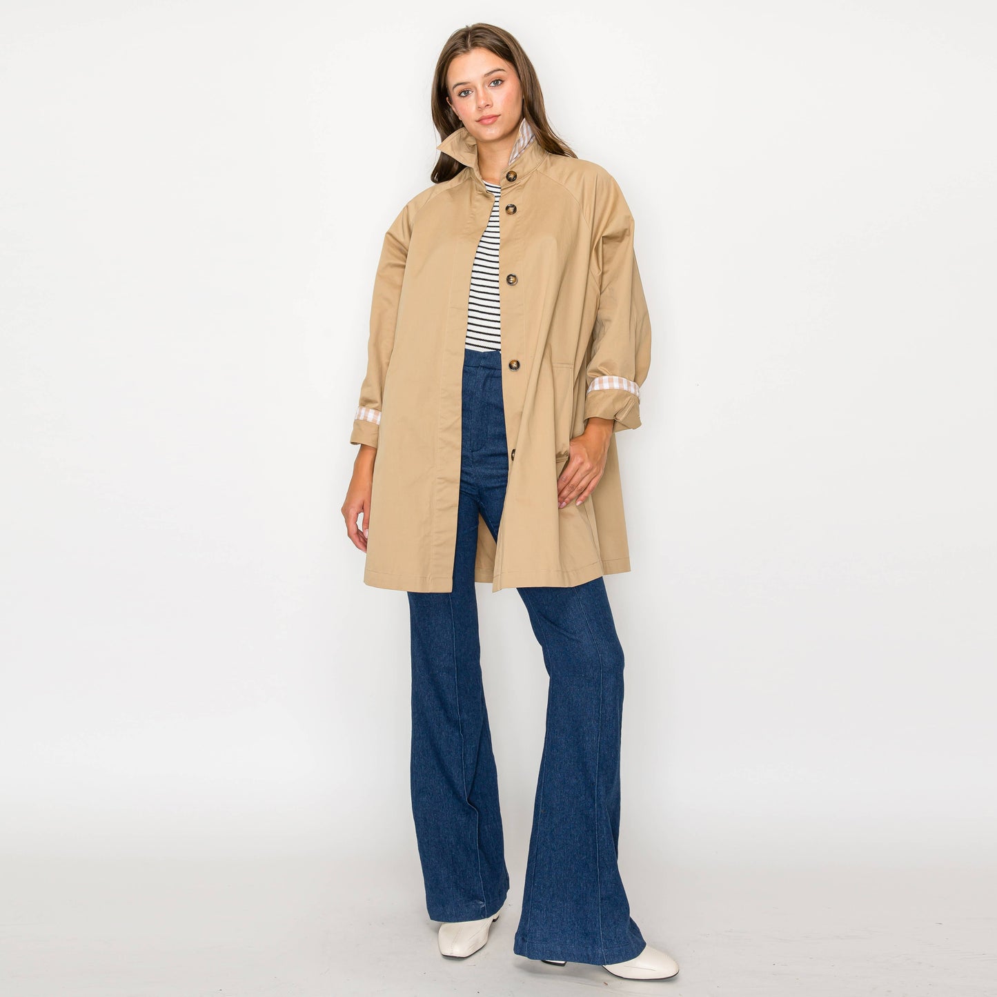 Camille French Trench Coat (Camel)