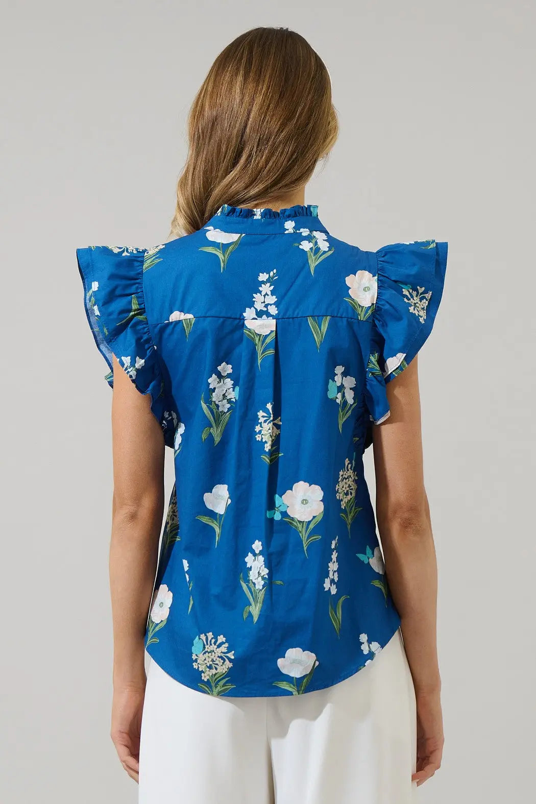 Alice Ruffle Top - Blouses