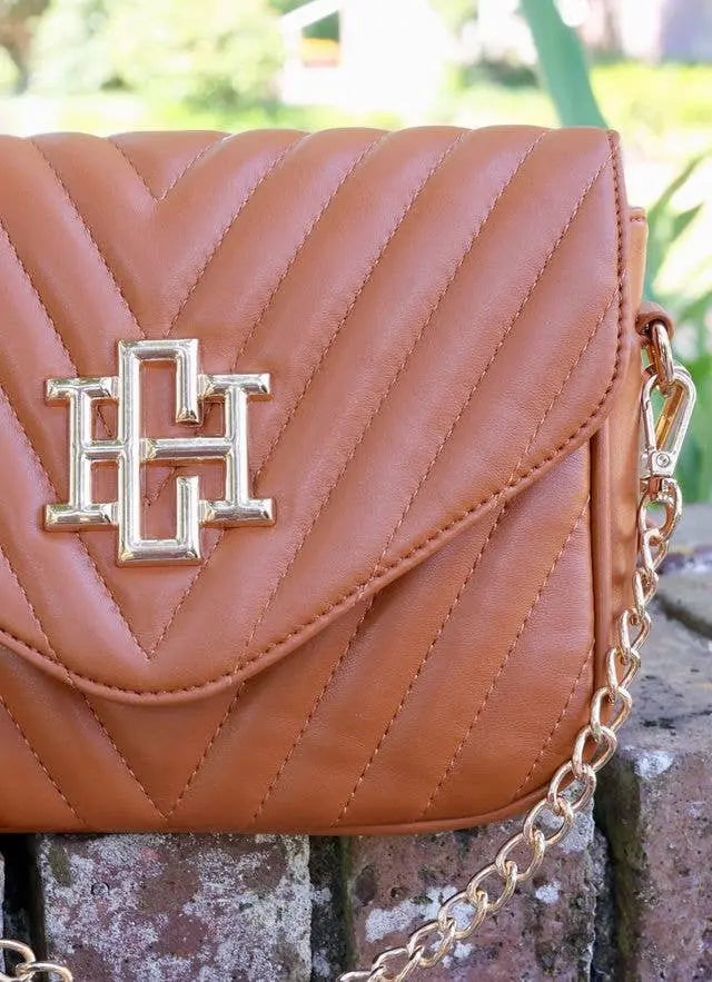Angela Quilted Crossbody - Crossbody Bags