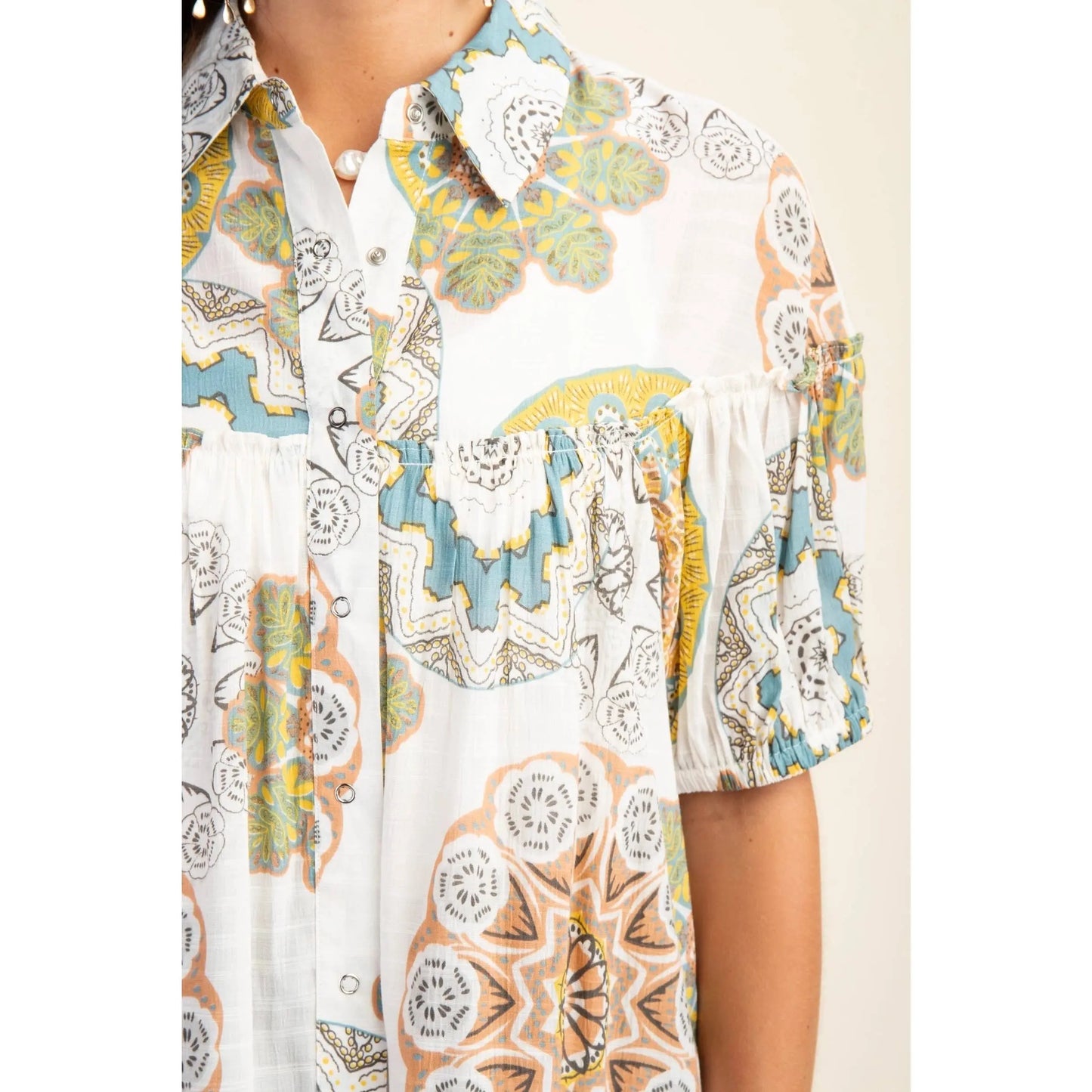 Briar Botanical Shirt Dress - Dresses