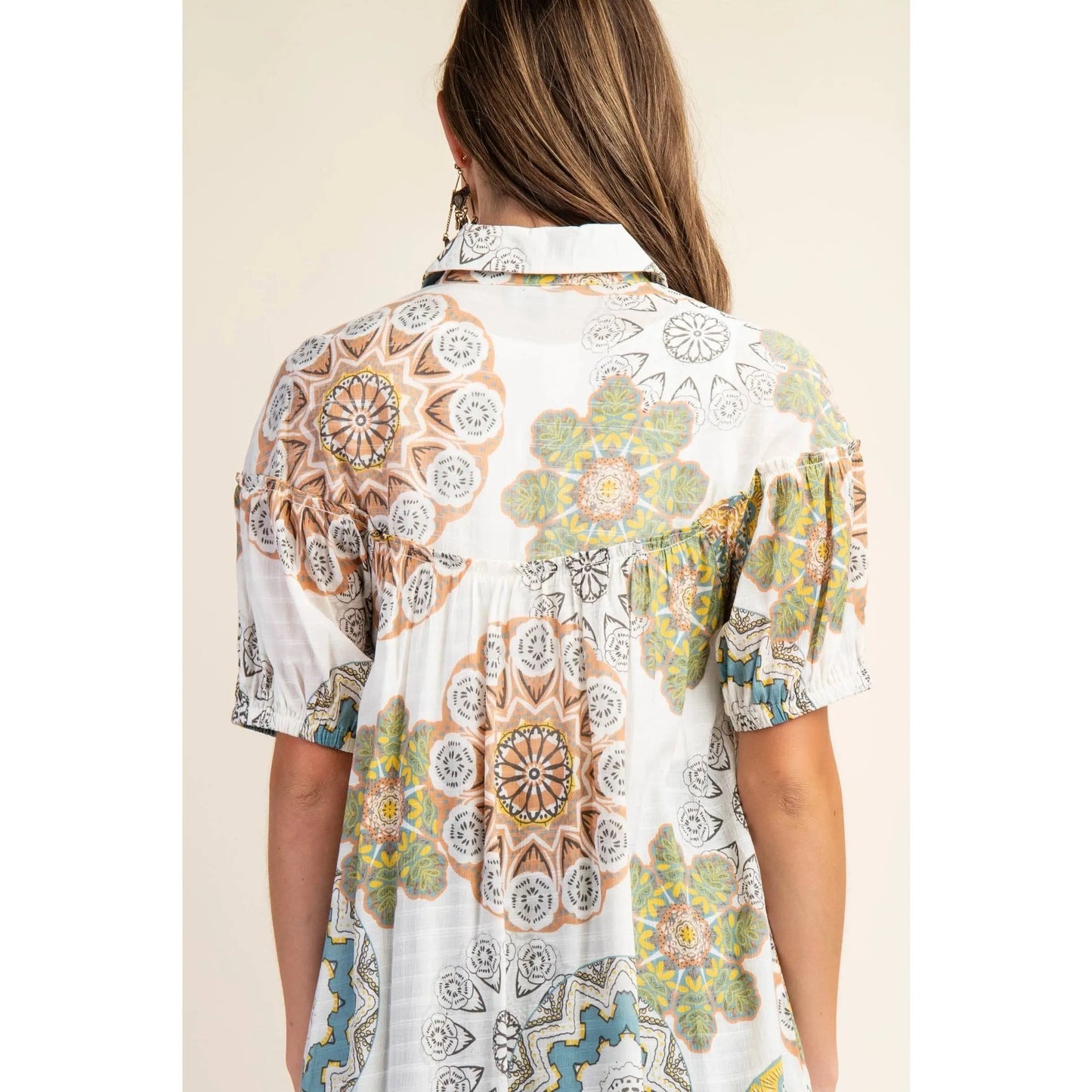 Briar Botanical Shirt Dress - Dresses