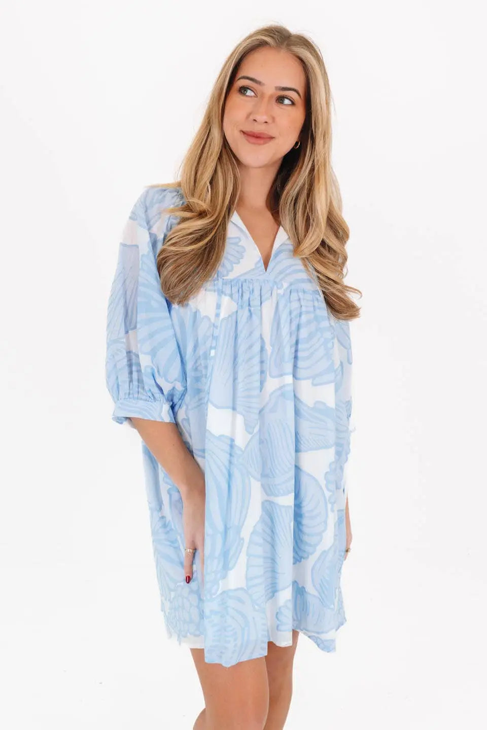 Charlotte Puff Sleeve Dress - Dresses