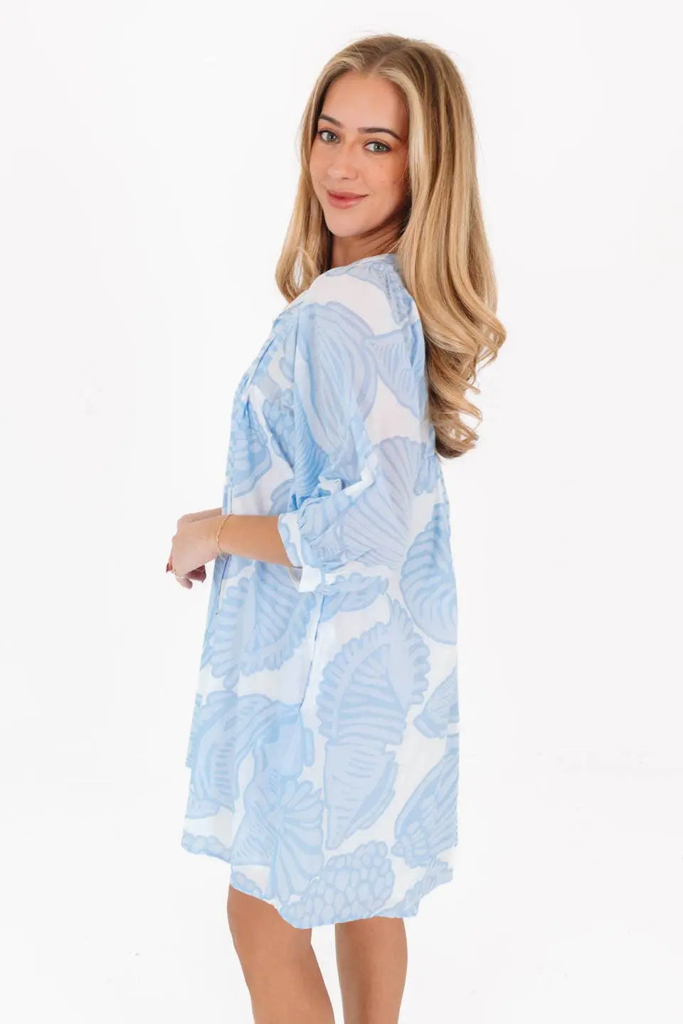 Charlotte Puff Sleeve Dress - Dresses