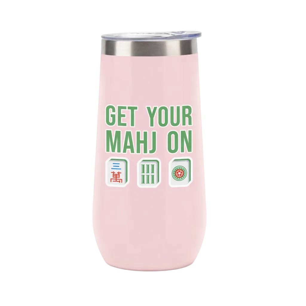 The Mahjong Club Champagne Tumbler