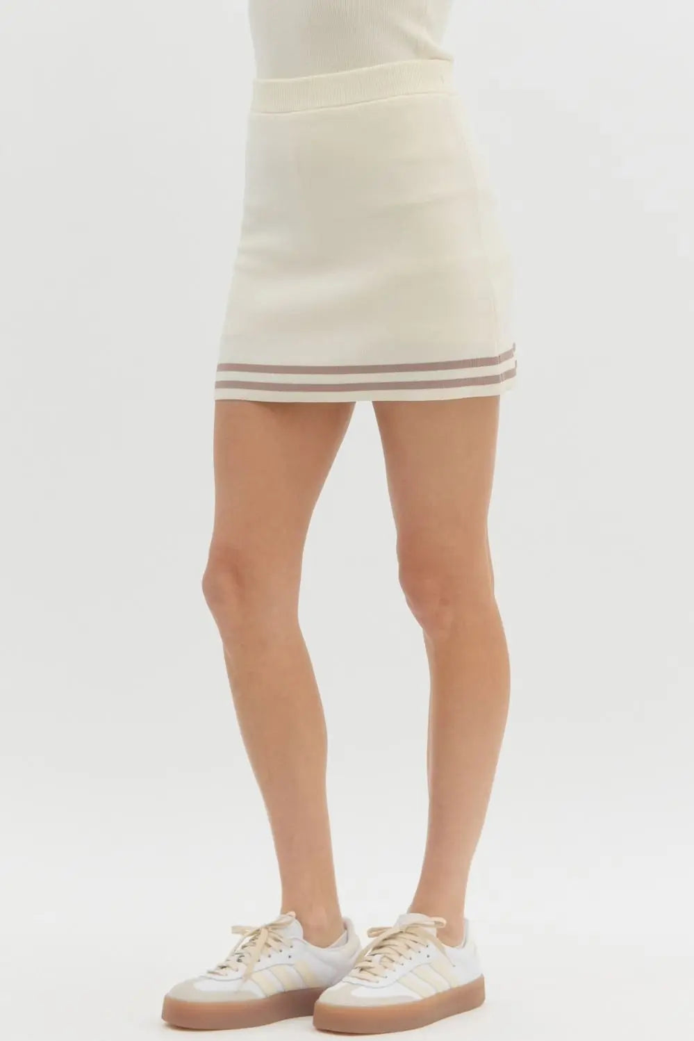 Elise High-Waisted Stretch Skort - Skorts