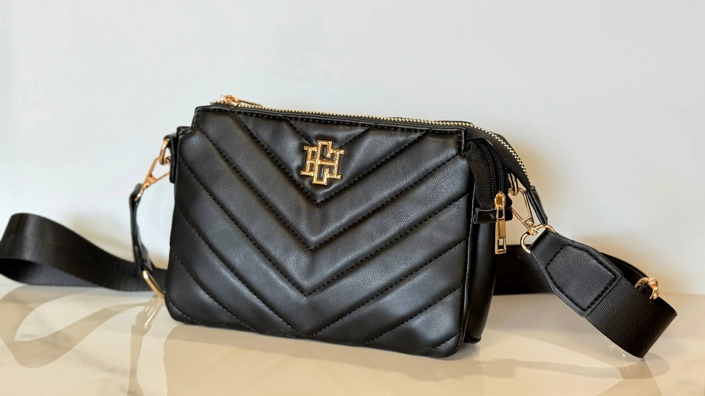 Jace Quilted Crossbody - Crossbody Bags