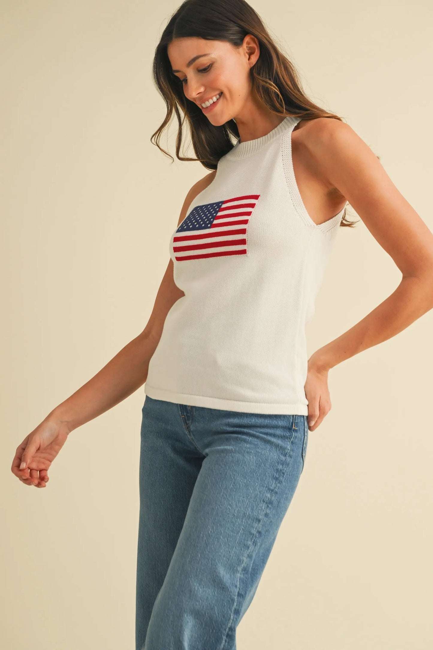 Liberty Knit Halter - Blouse