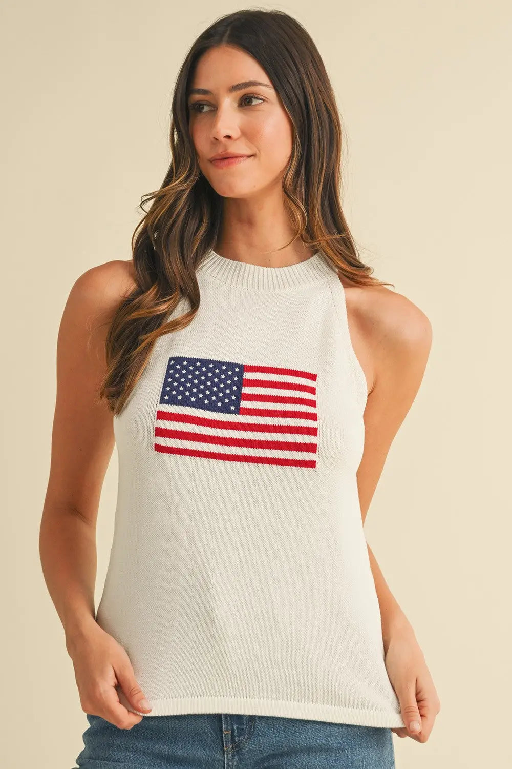 Liberty Knit Halter - Blouse