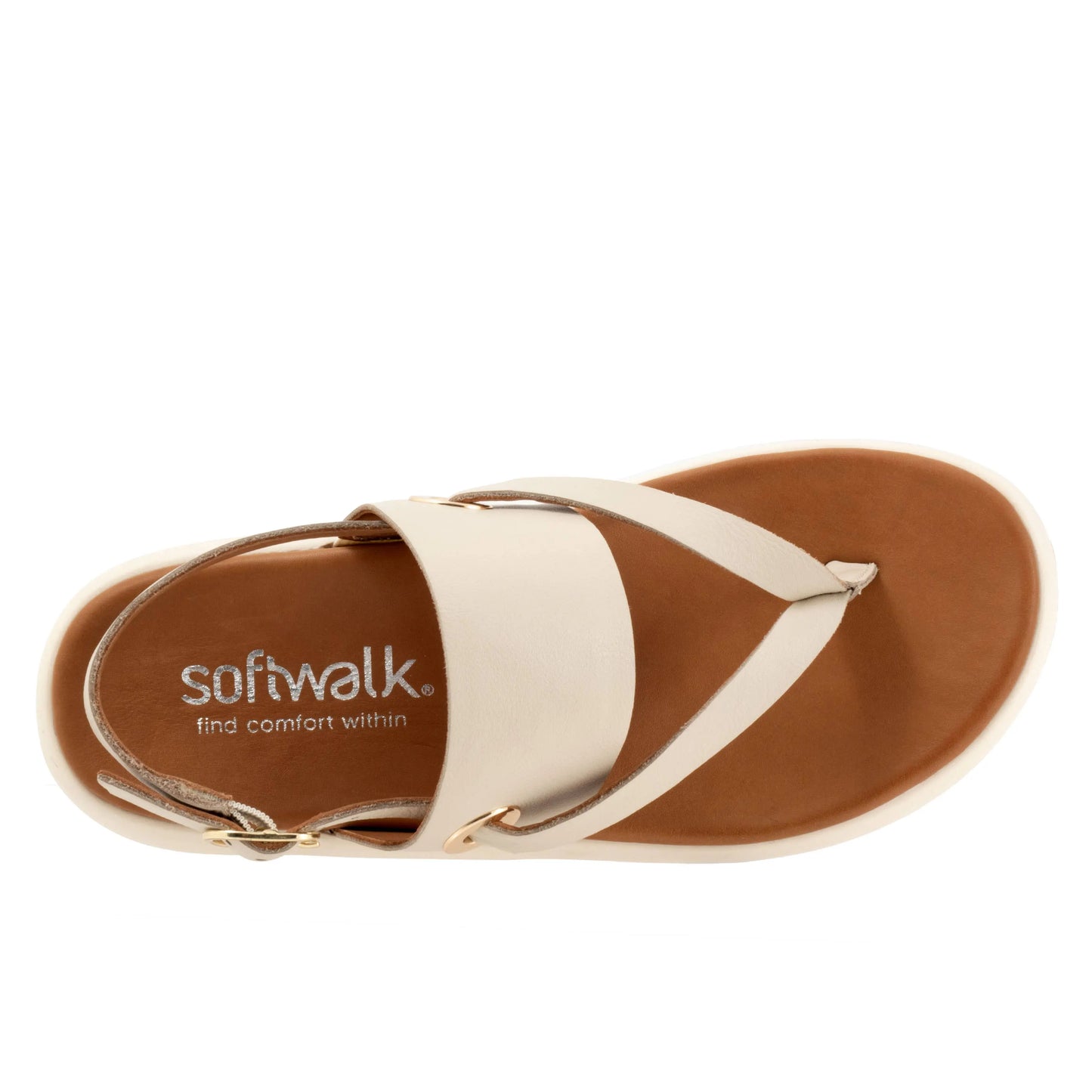 SoftWalk Joliet Leather Sporty Active Comfort Walking Sandal - Alice & Elizabeth