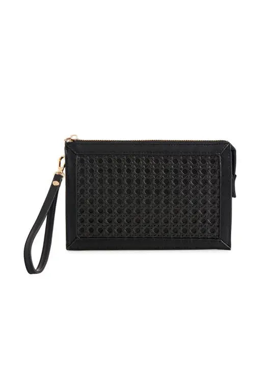 Soleil Perforated Wristlet - Wristlet