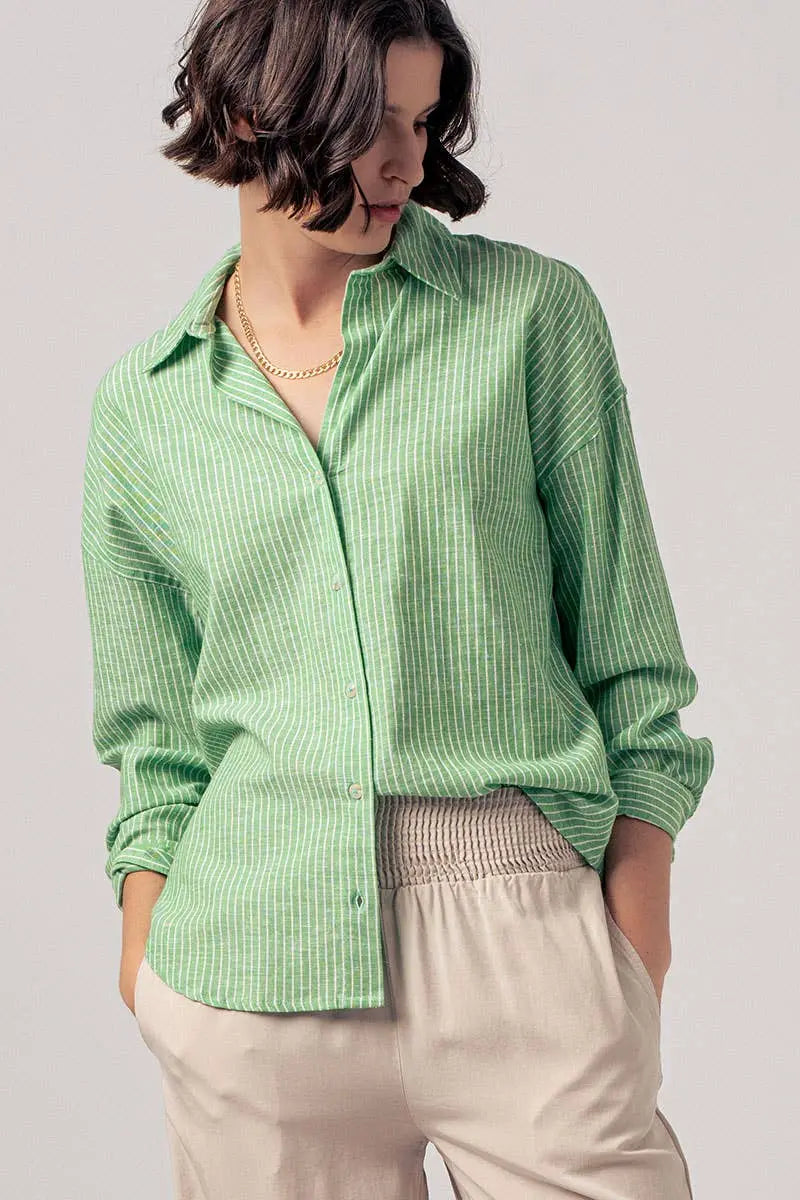 The Caroline Classic Shirt - Tops