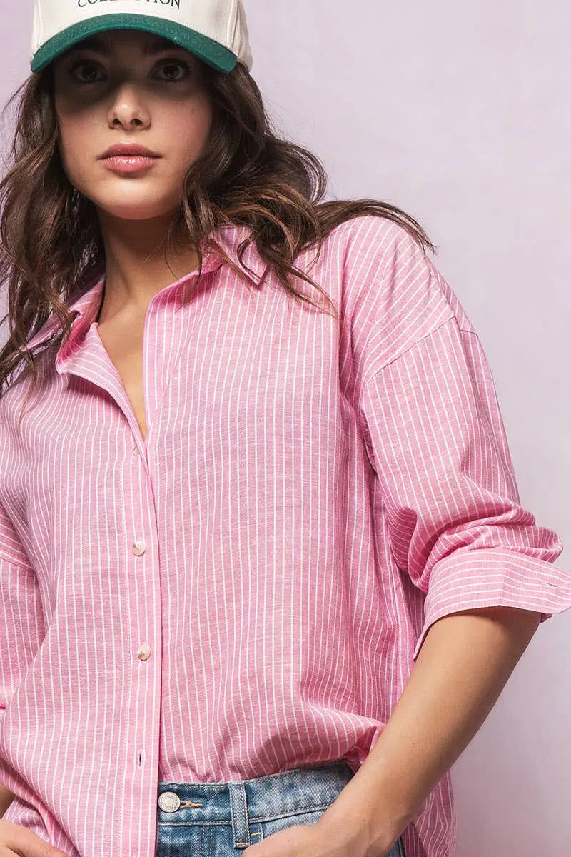 The Caroline Classic Shirt - Tops