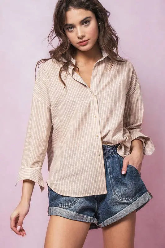 The Caroline Classic Shirt - Tops