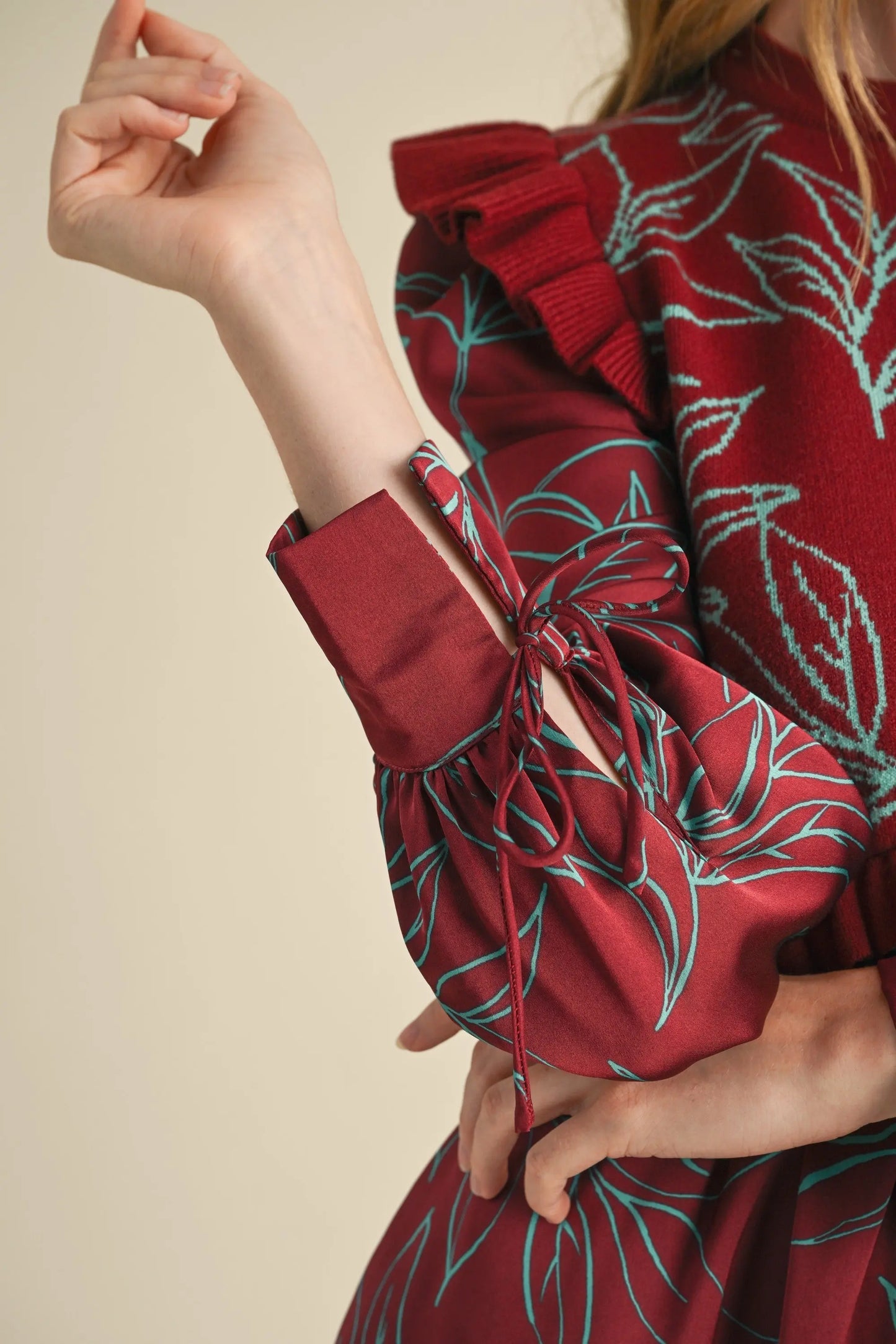 The Crimson Laurel Dress - Dresses