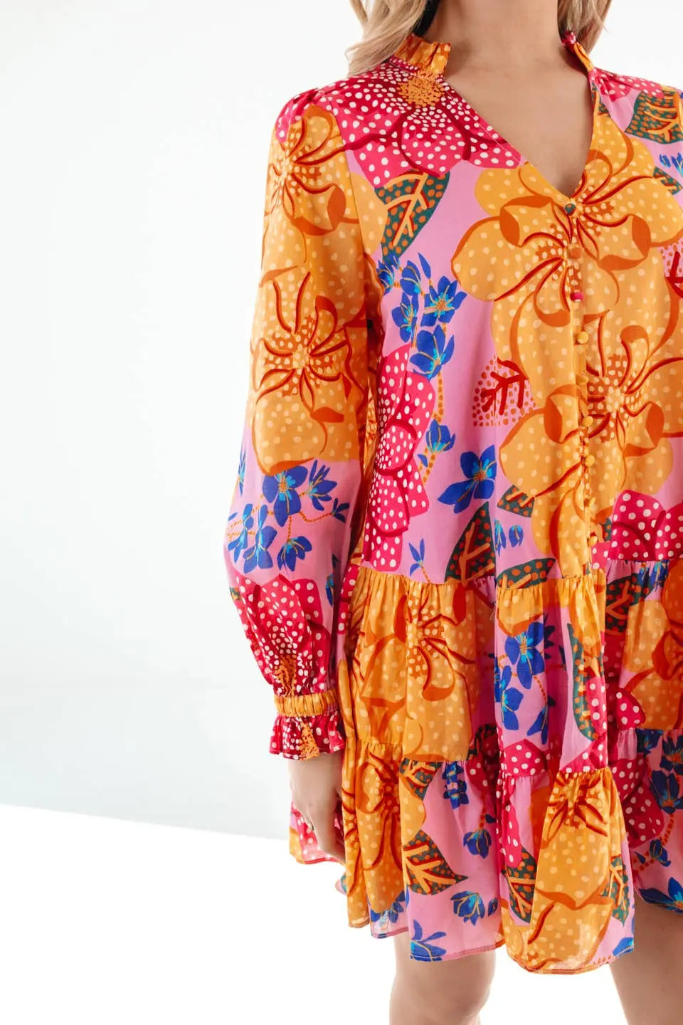 The Emerson Sunset Bloom Dress - Dresses