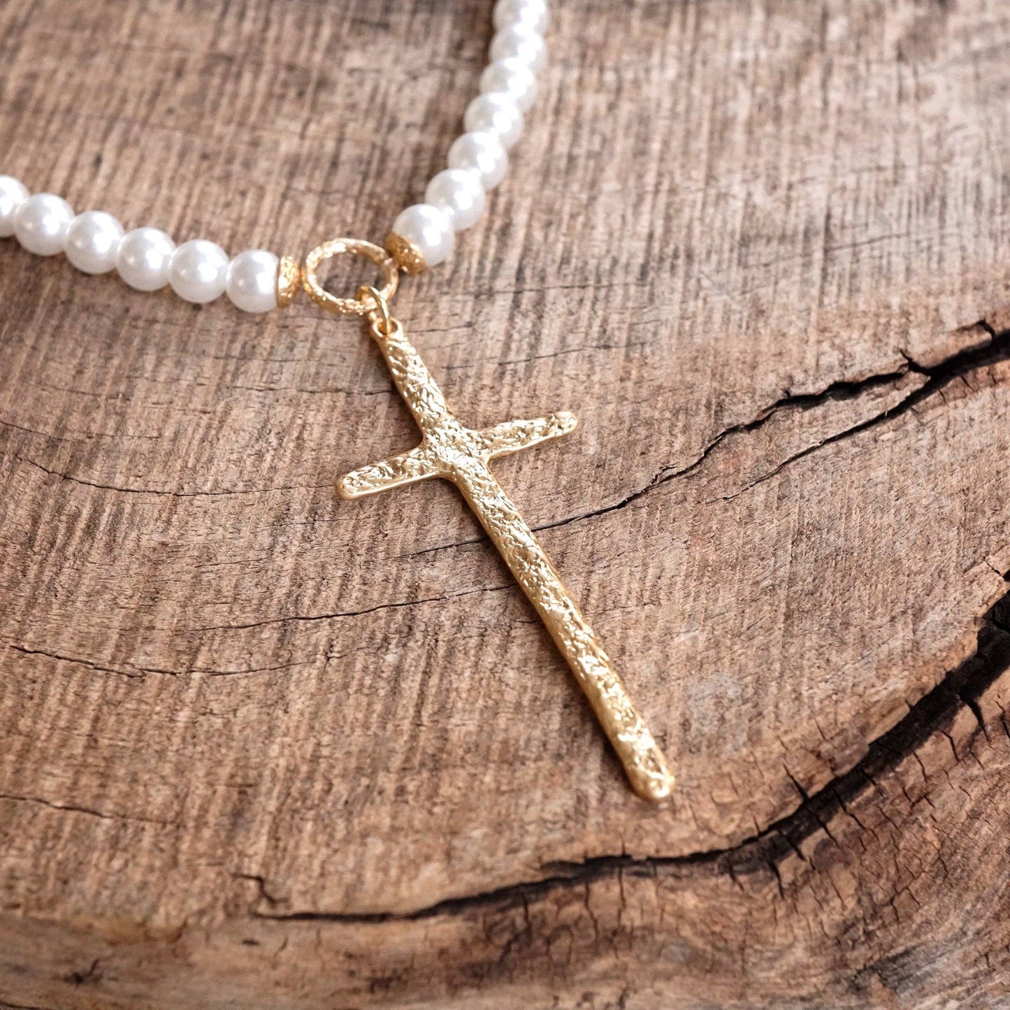 The Juliette Cross Necklace - Jewelry