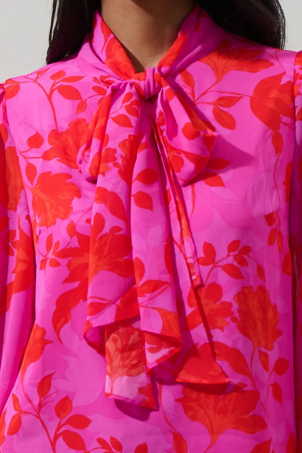 The Kensie Etienne Floral Blouse - Blouse