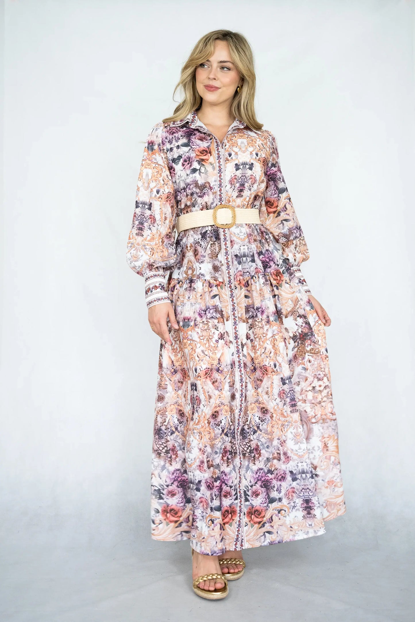 Viola Dress (Multi Floral)