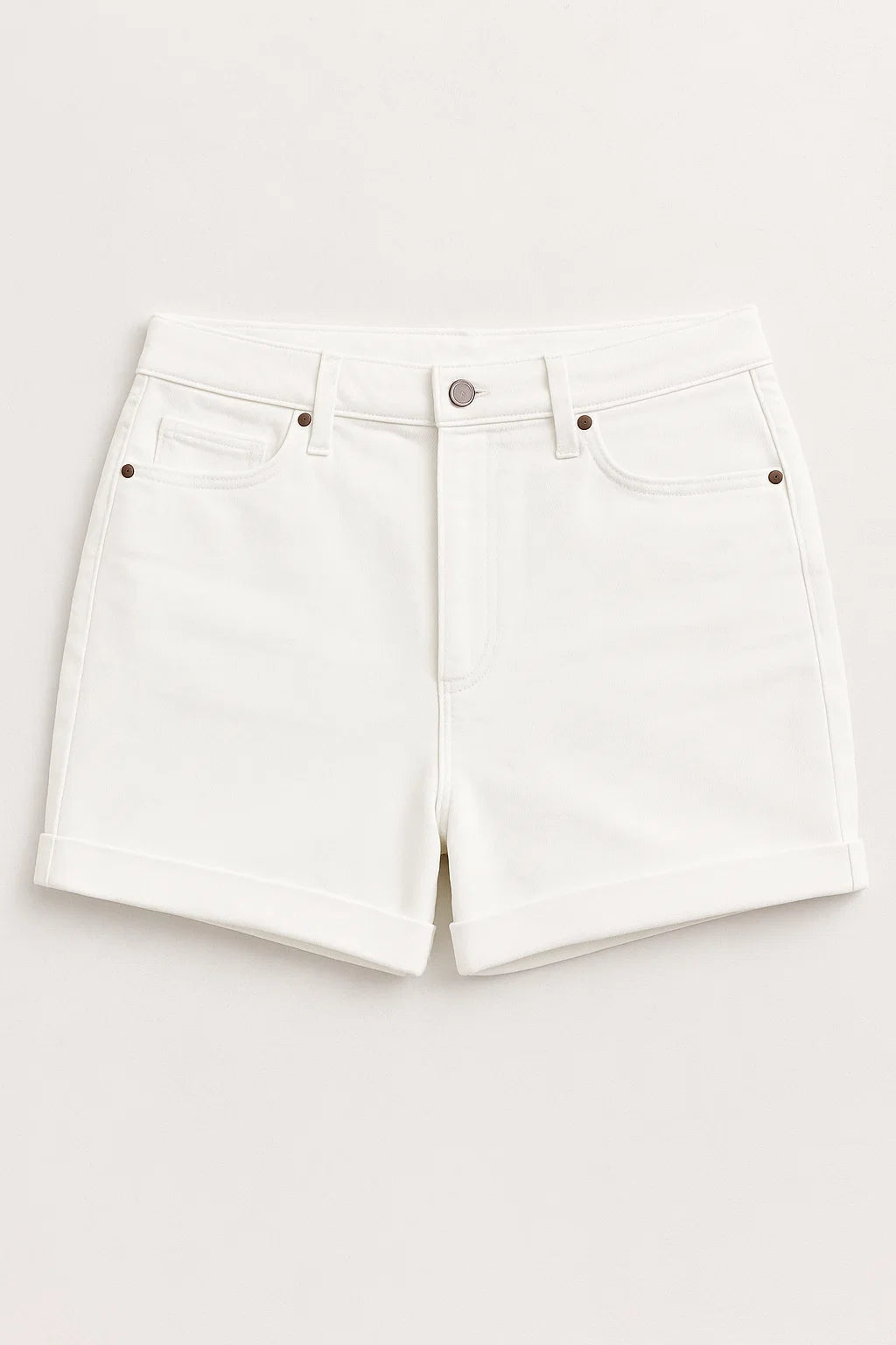 The Sutton Roll Cuff Denim Shorts Judy Blue
