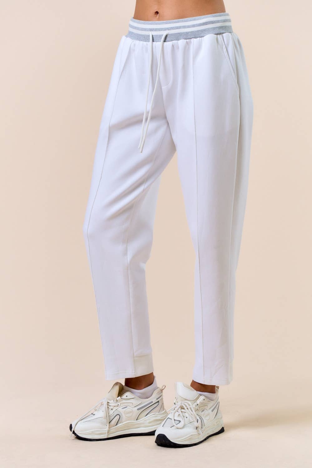 Colette Knit Jogger (Off White)