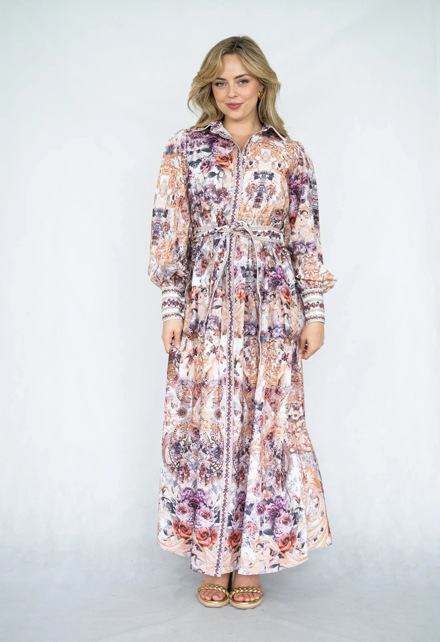 Viola Dress (Multi Floral)