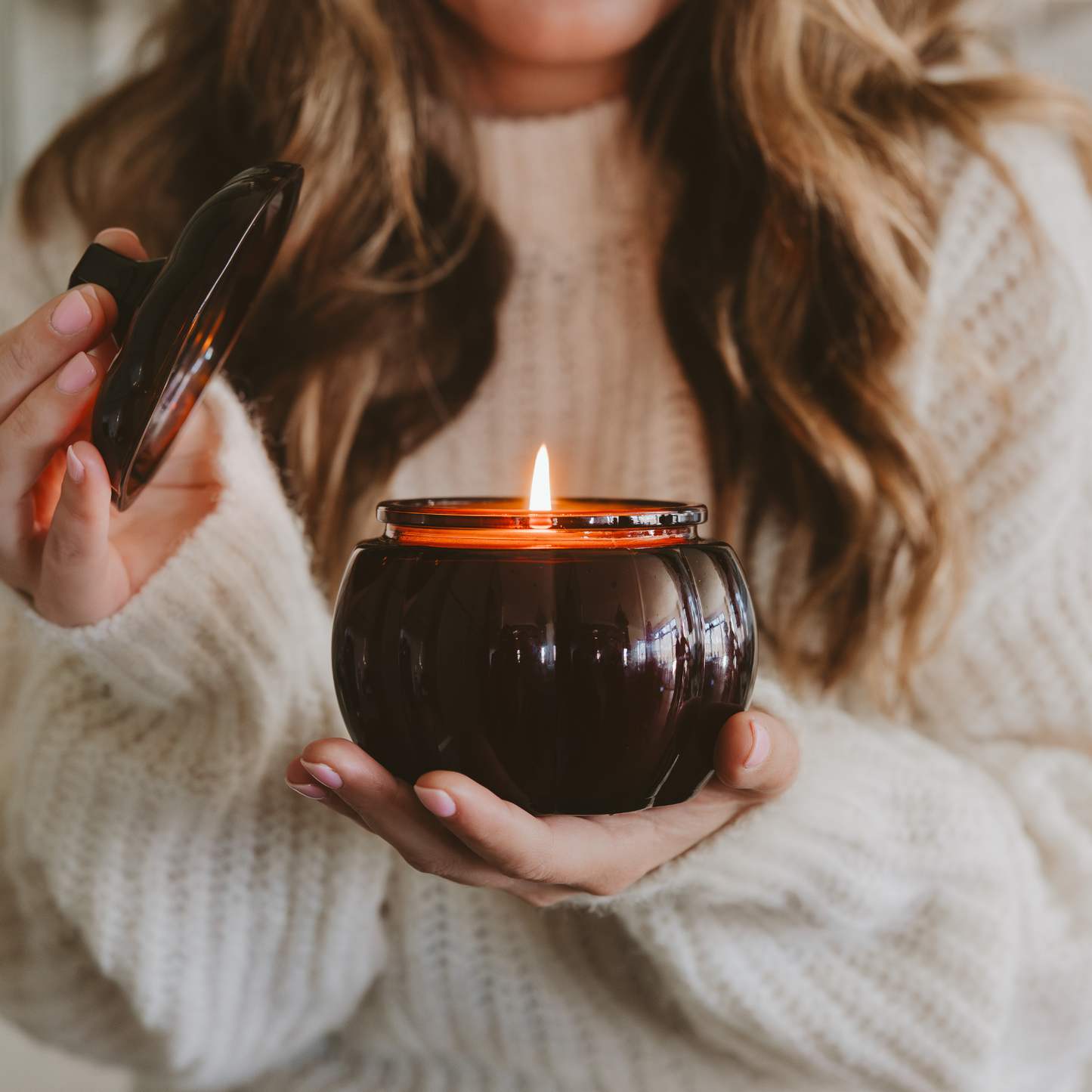 Hello Fall 20 oz Pumpkin Jar Candle