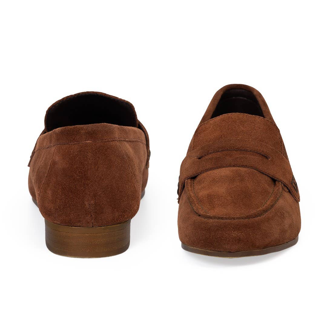 Jeanne Suede Penny Loafer