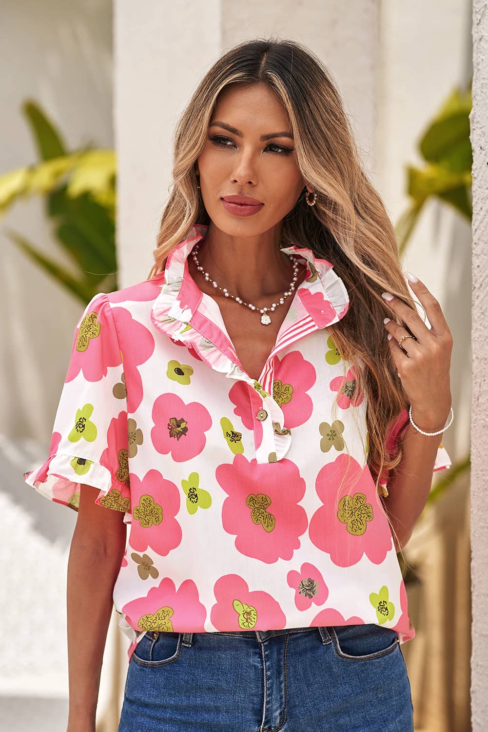 The Madeline Ruffle Blouse