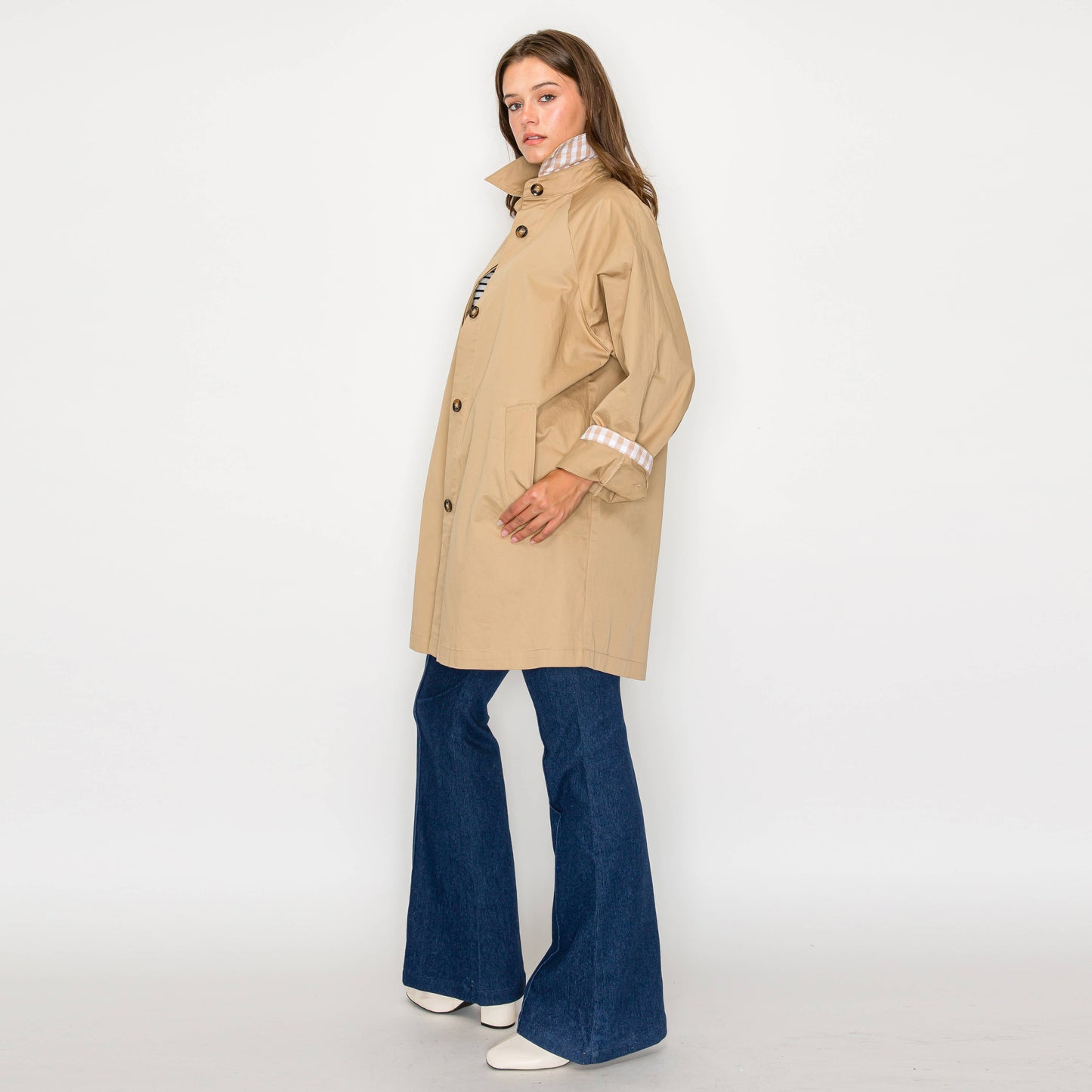 Camille French Trench Coat (Camel)