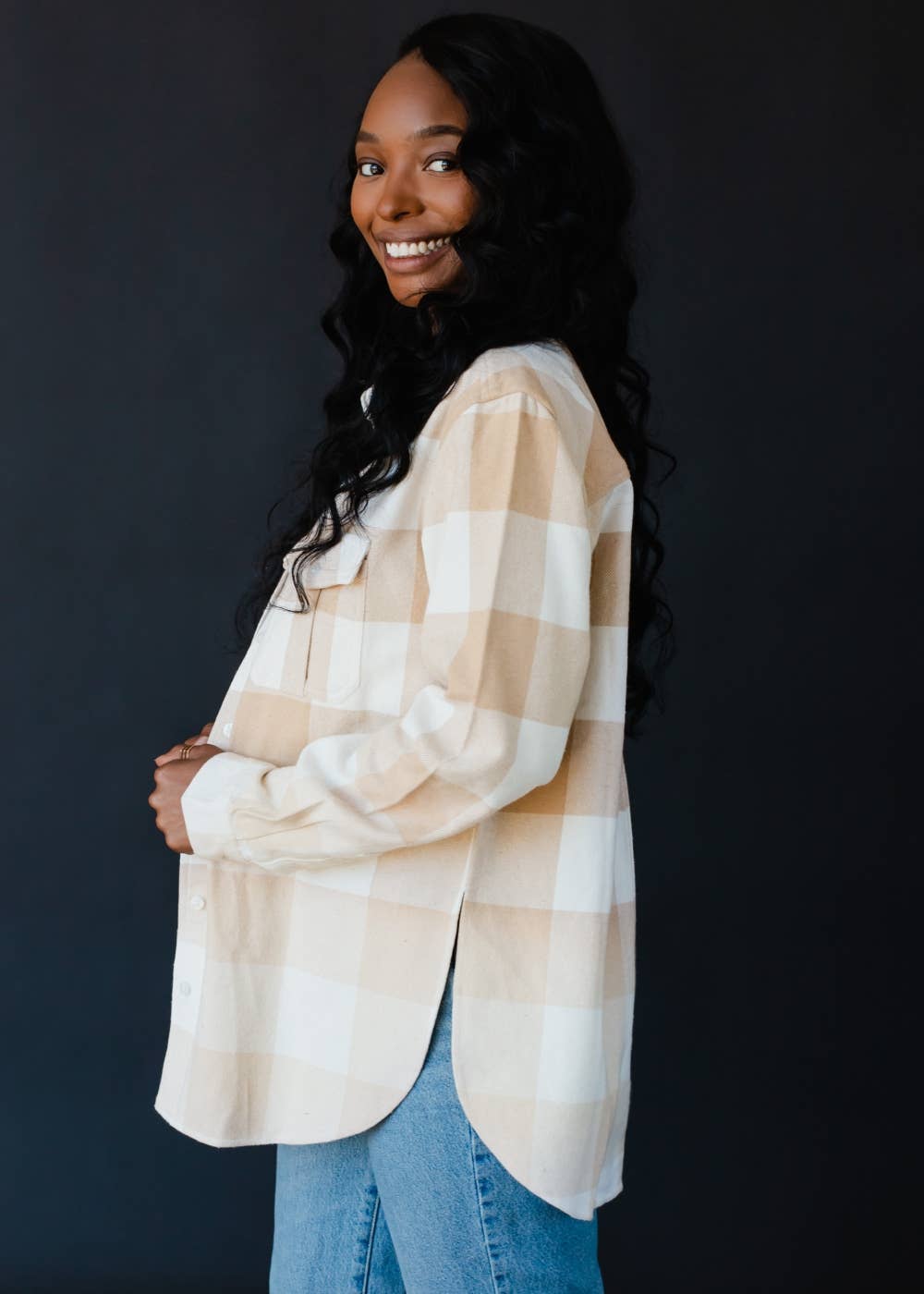 Heritage Plaid Flannel – Tan & Ivory