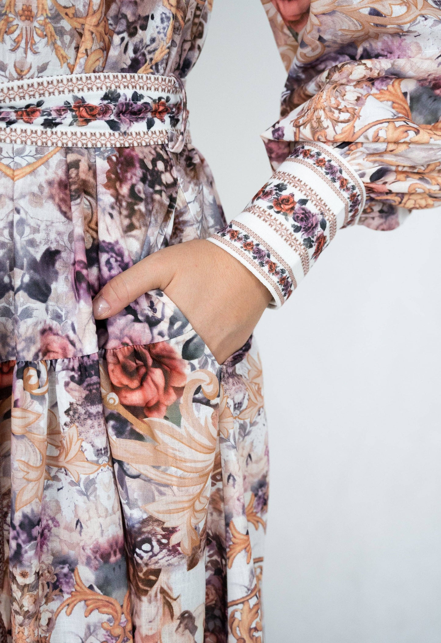 Viola Dress (Multi Floral)