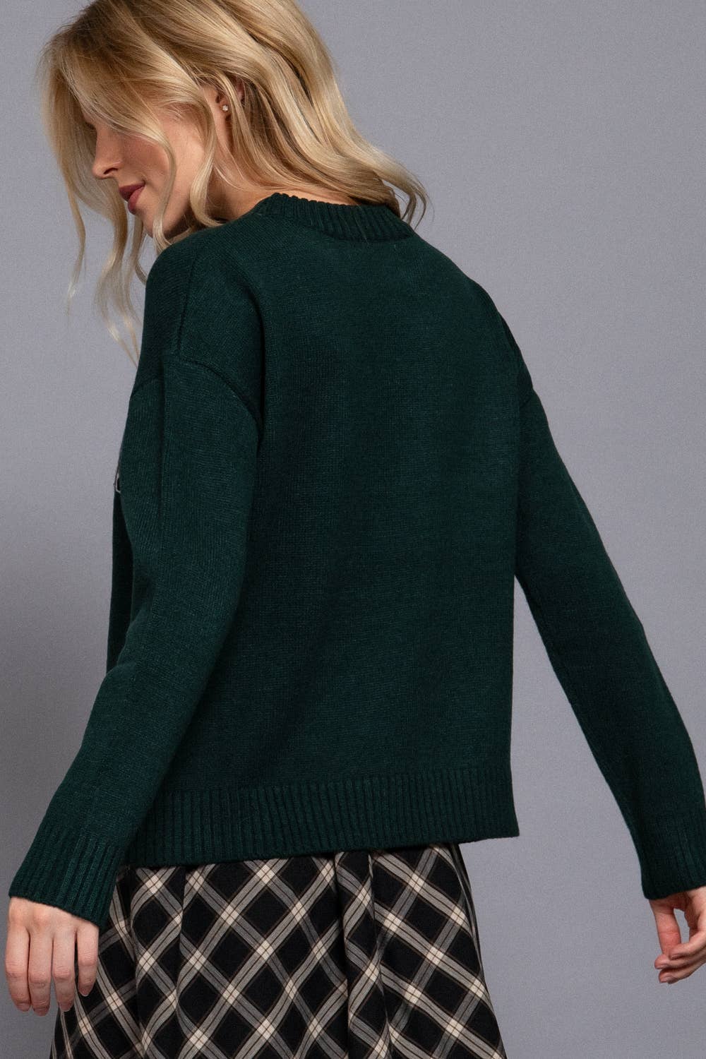 The Brooklyn Lettered Crewneck – New York Green