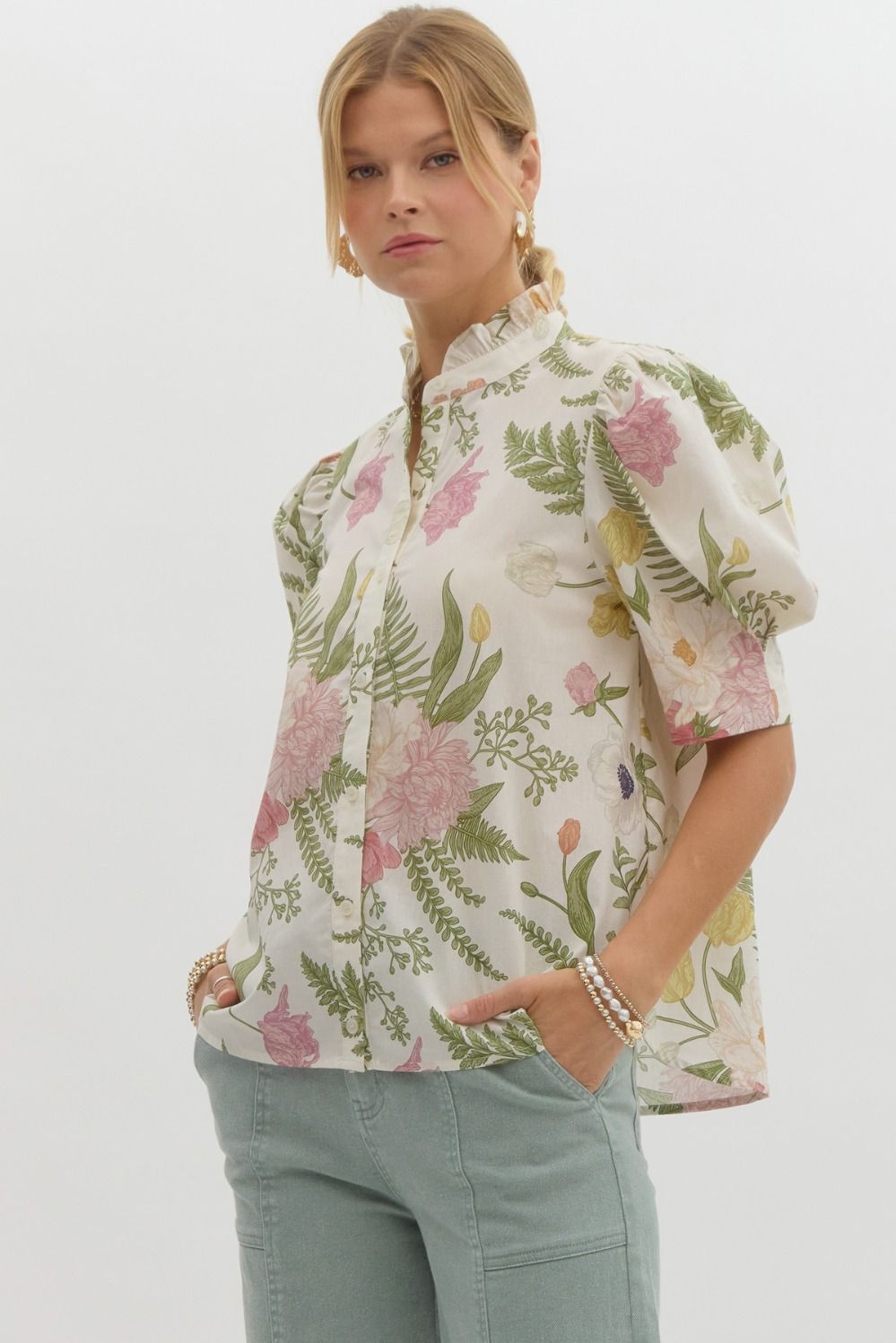 The Louisa Garden Blouse Entro