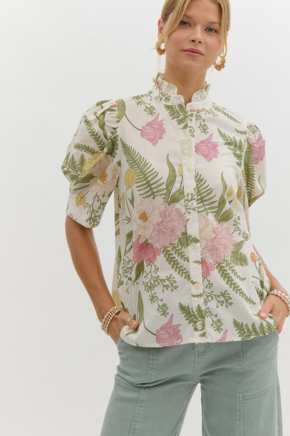The Louisa Garden Blouse Entro