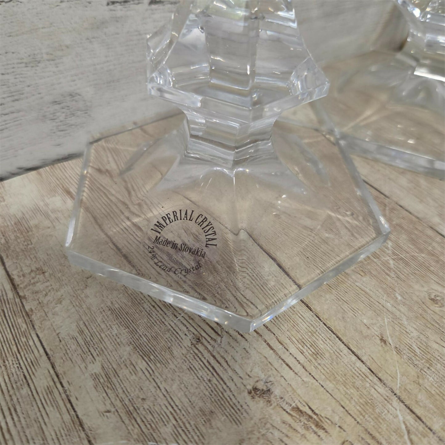 Crystal Candle stick set