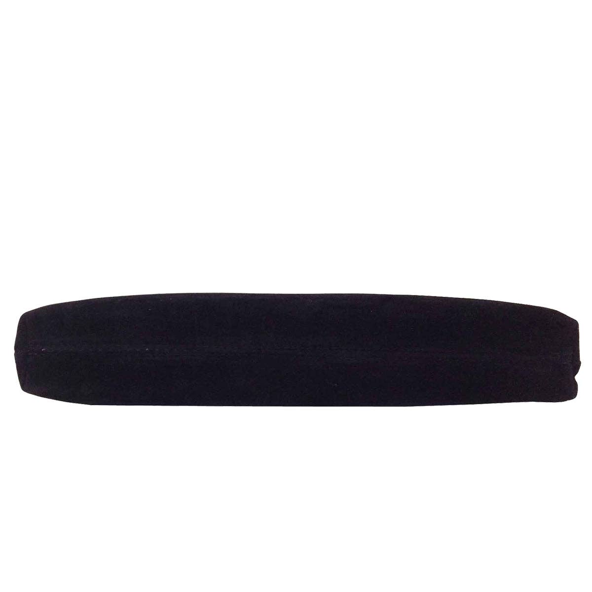 Celeste Top Handle Faux Suede Clutch